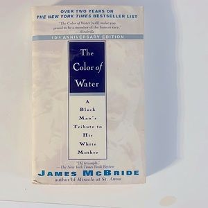 The Color of Water by James McBride 10th Anniversary Edition paperback book